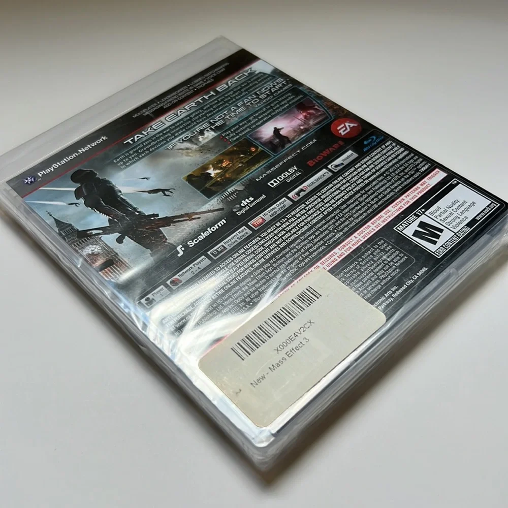 PS3 MASS 3 Effect Game